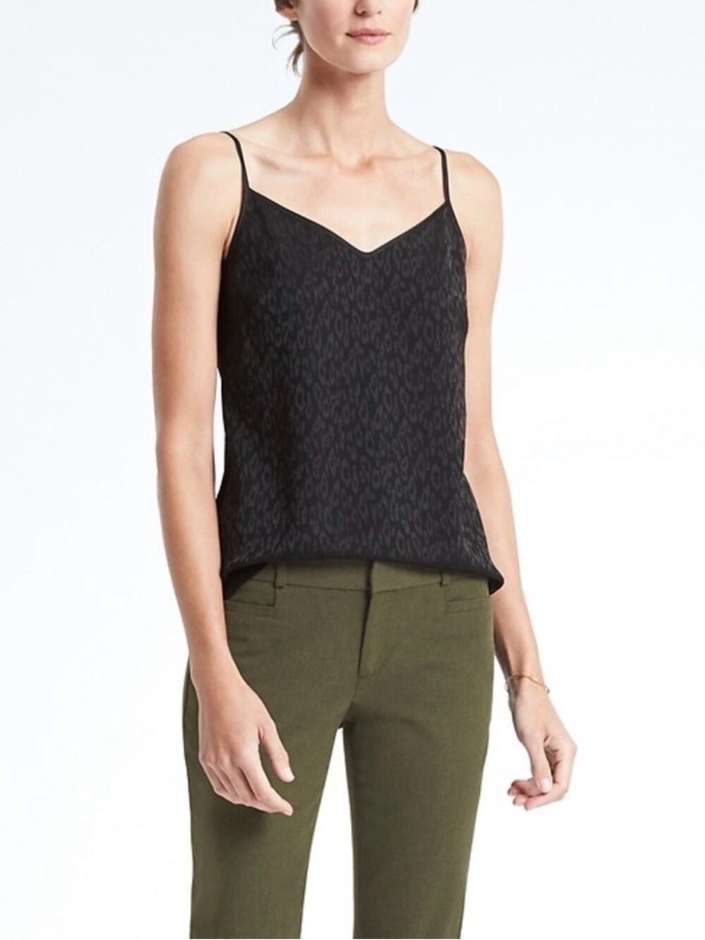 Banana Republic Animal Print Cami PM NWT